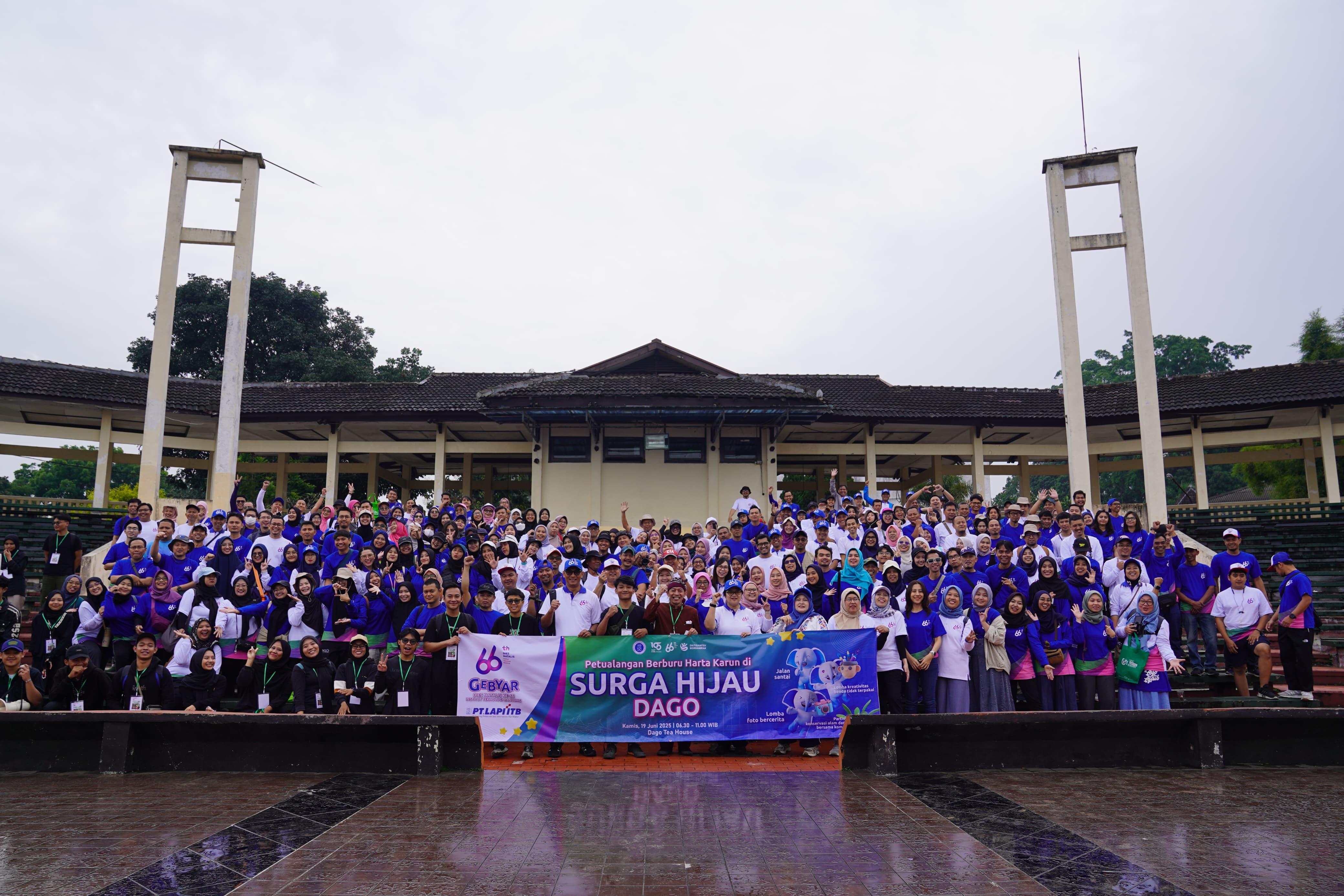 <p>ITB merayakan Dies Natalis ke-66 dengan cara yang tidak biasa namun sarat makna: berburu harta karun dari limbah di Surga Hijau Dago, Kota Bandung, Jawa Barat. (Dok.ITB)</p>

