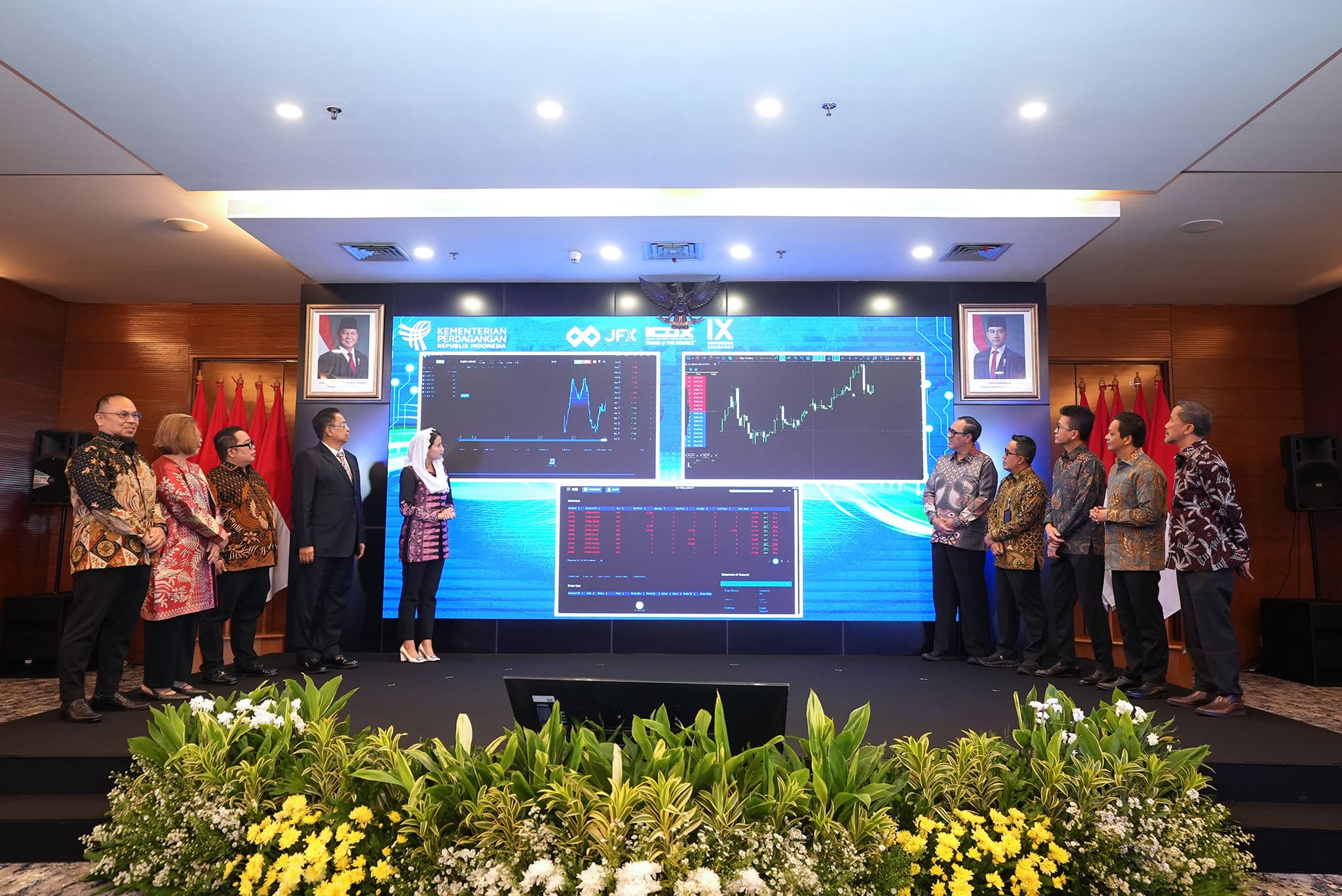 Perdagangan Bursa Berjangka Komoditi 2026 Dibuka, Wamendag Optimistis Industri PBK Kian Bersinar