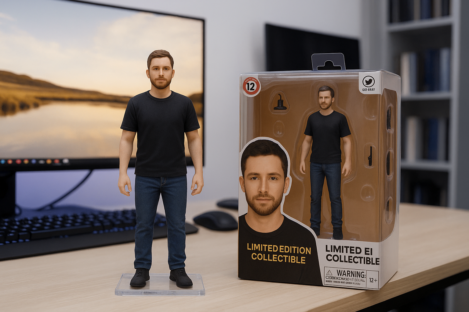 <p>Dari foto biasa jadi action figure 3D tren AI paling seru 2025!</p>
