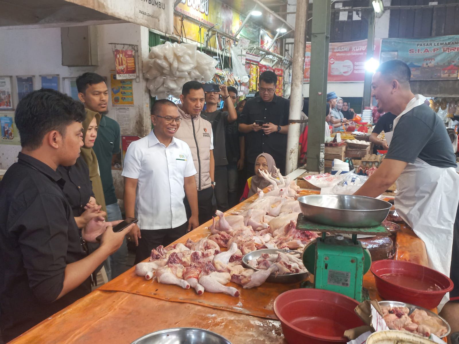 Menyasar Pasar di Palembang, Bapanas Pastikan Pasokan dan Harga Pangan Terkendali Jelang Nyepi dan Idulfitri