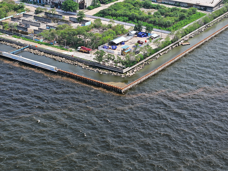 <p>Pemprov DKI Jakarta, Pramono Anung, siap membiayai proyek raksasa Giant Sea Wall atau tanggul laut raksasa di pesisir utara Jakarta. (Dok.Pemprov DKI Jakarta) </p>
