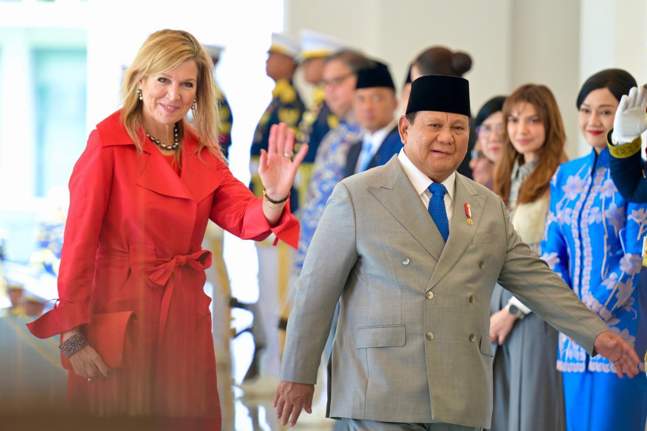 <p>Presiden Republik Indonesia Prabowo Subianto menerima kunjungan Ratu Maxima dari Belanda di Istana Merdeka, Jakarta, Kamis, 27 November 2025. (Dok. BPMI Setpres)</p>
