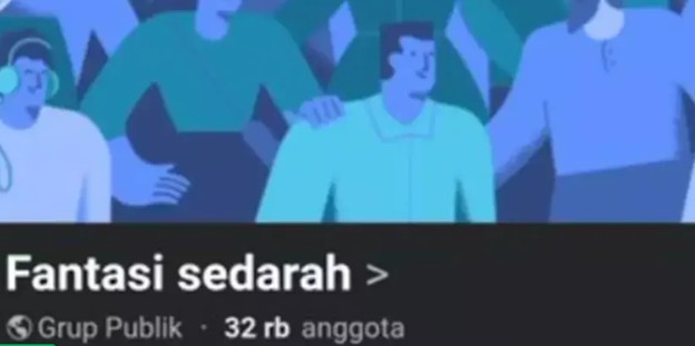 <p>Ilustrasi grup Facebook "Fantasi Sedarah" dan "Suka Duka". (Dok.Facebook)</p>
