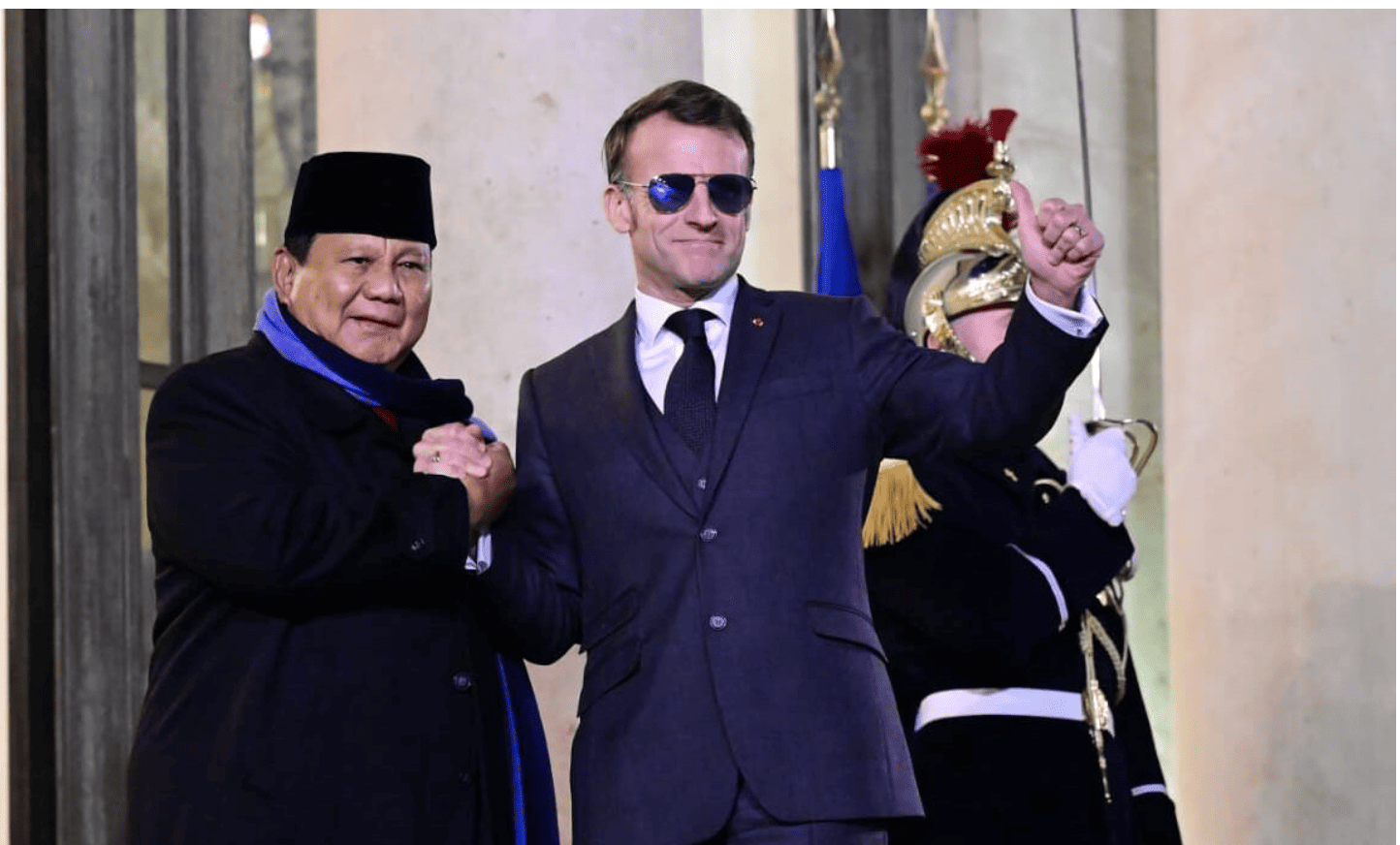 Presiden Prabowo Penuhi Undangan Santap Malam Pribadi Presiden Macron Di Istana Élysée