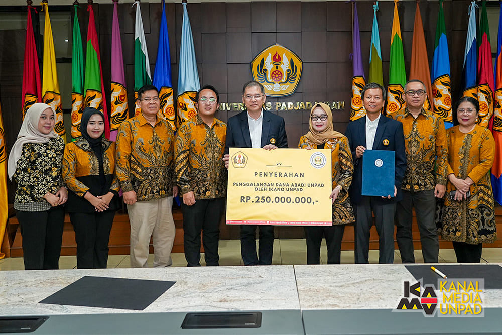 Ikano Unpad Telah Berkontribusi Rp1,75 Miliar, Rutin Donasi untuk Dana Abadi