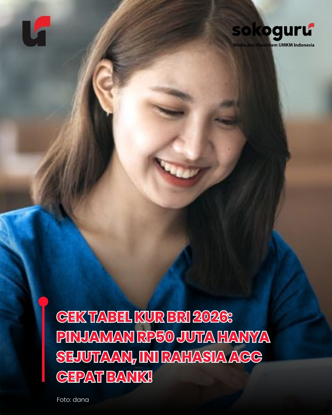 Modal Cair! Tabel KUR BRI 2026: Cicilan Rp21 Ribu, Solusi UMKM Bebas Terjerat Rentenir