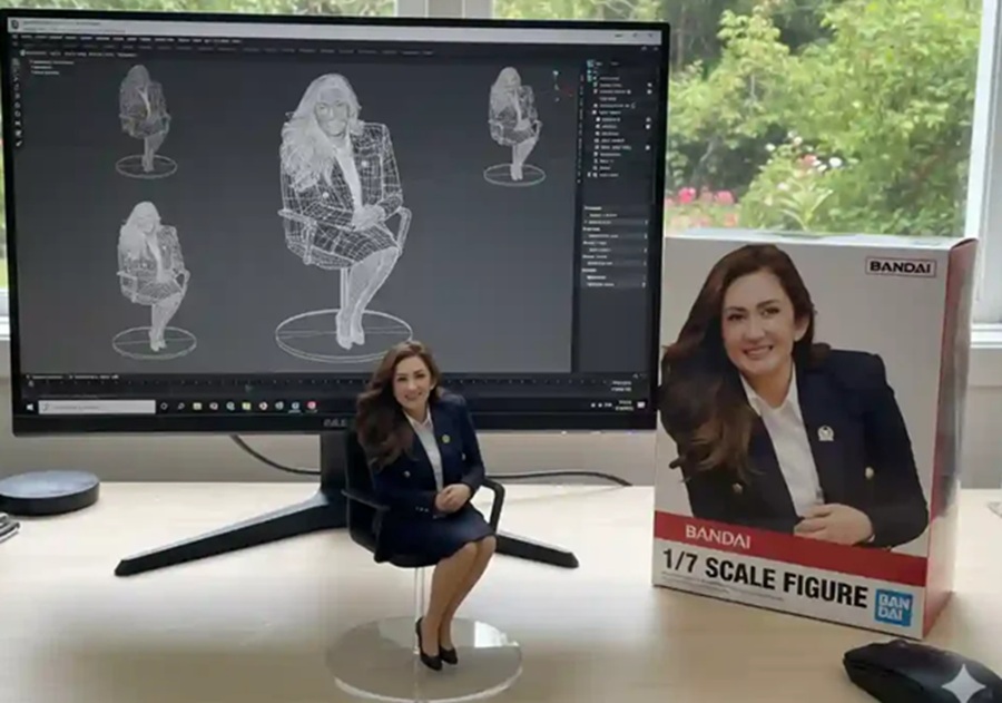 <p>Ilustrasi foto miniatur 3D action figure dari Google Gemini AI. Simak cara membuat, dan ini contoh prompt-nya.</p>
