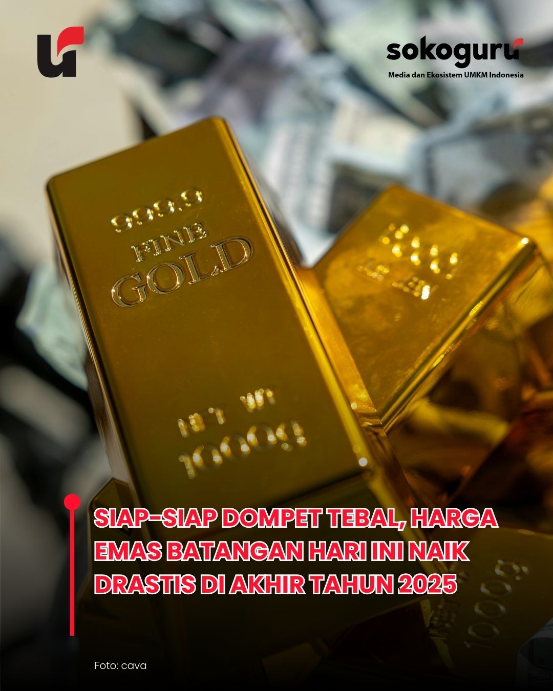 Bukan Lagi Sejuta, Harga Emas Antam Ukuran Terkecil Sudah Melambung Jauh per 27 Desember 2025