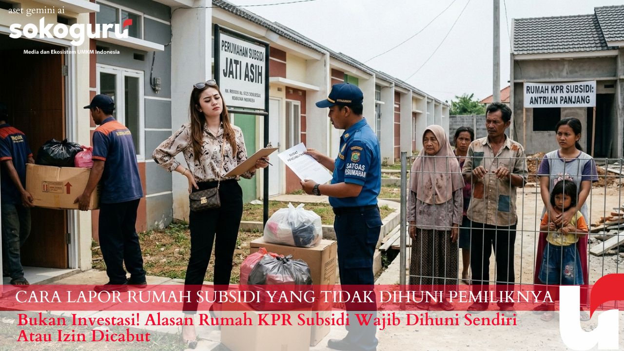 Waspada! Subsidi Bunga Dicabut Paksa Jika Ketahuan Kosongkan Rumah KPR, Ini Aturannya