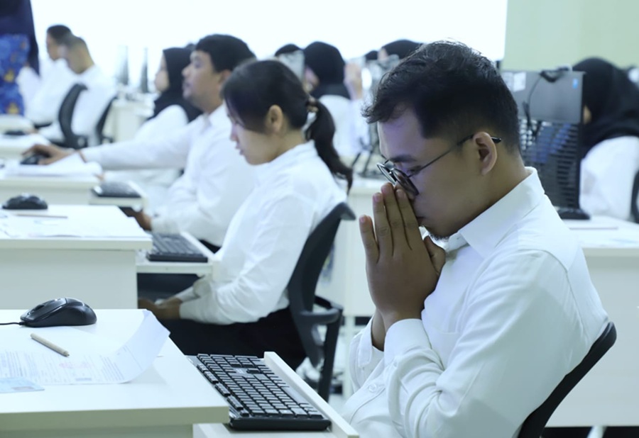 <p>Ilustrasi peserta seleksi CPNS. Berikut prediksi formasi CPNS 2026 yang bakal segera dibuka pendaftarannya, simak persyaratan lengkap di sini.</p>
