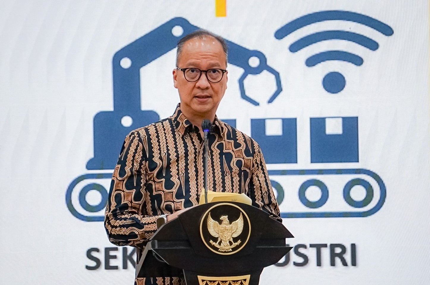 <p>Menteri Perindustrian Agus Gumiwang Kartasasmita di Jakarta, 1 September 2025, menyampaikan, lonjakan PMI manufaktur Indonesia tersebut memperlihatkan kepercayaan pelaku industri yang semakin tinggi dalam menjalankan usahanya. (Dok. Kemenperin)</p>
