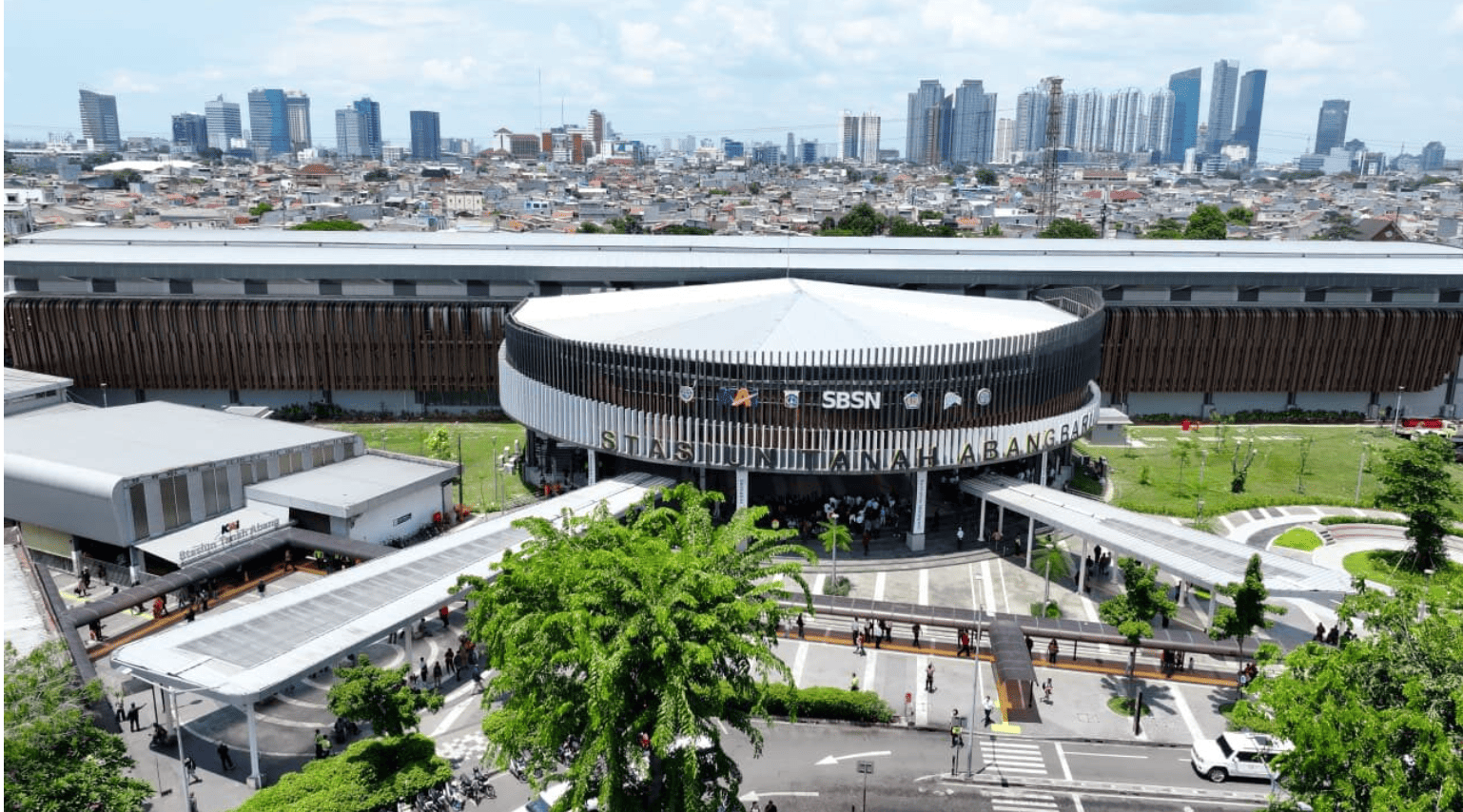 <p>Wajah baru Presiden Stasiun Tanah Abang Baru, Jakarta yang diresmikan oleh Presiden Prabowo Subianto,  Selasa, 4 November 2025. (Dok. BPMI Setpres/Citra)</p>
