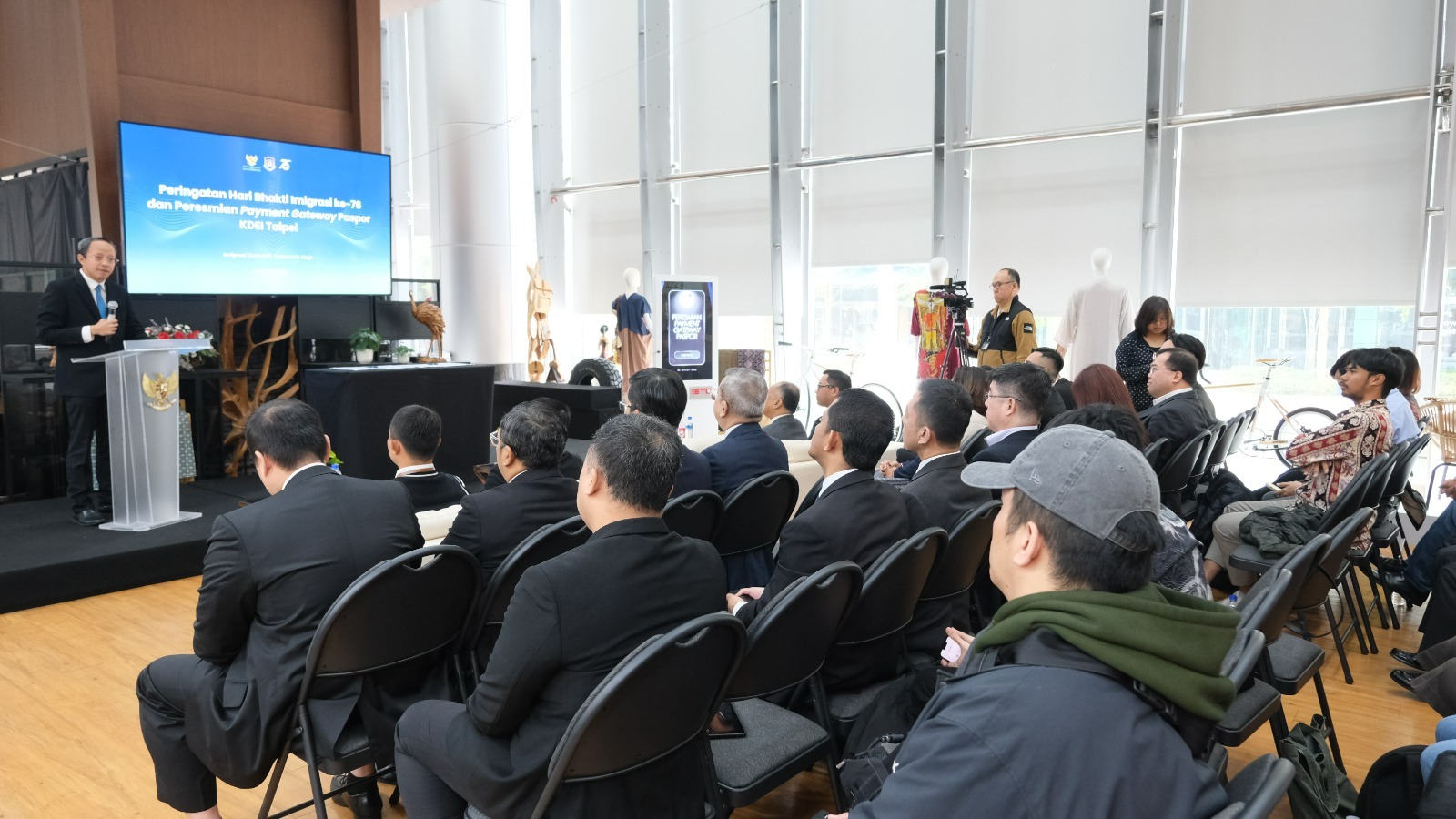 KDEI Taipei Luncurkan Inovasi Pembayaran Digital Layanan Paspor, Bisa Bayar di Minimarket