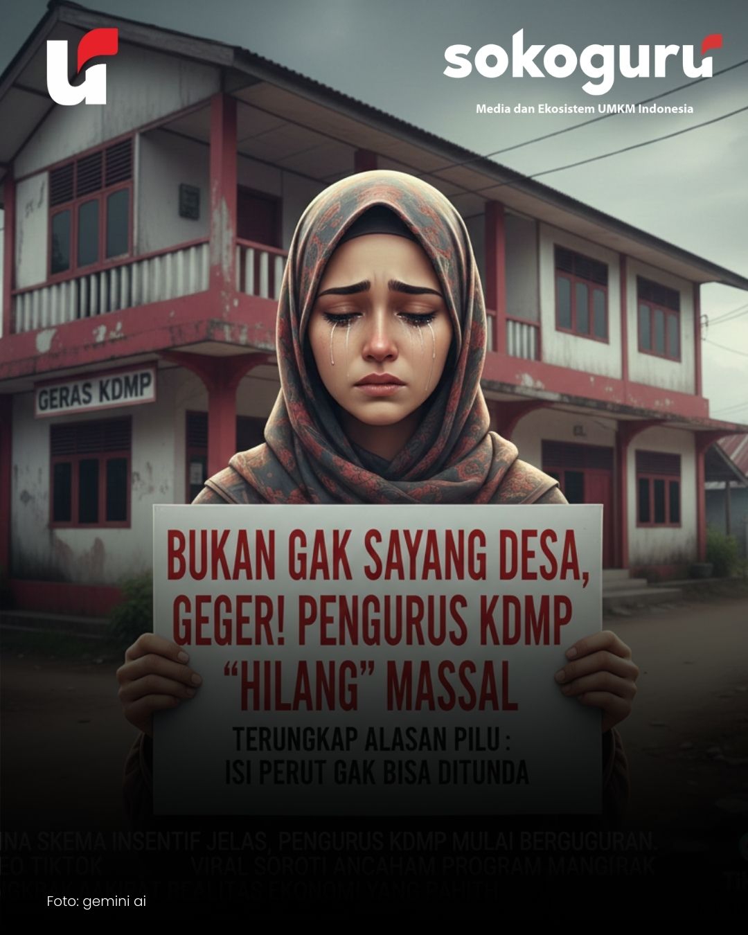 Bukan gak Sayang Desa, Geger! Pengurus KDMP 'Hilang' Massal, Terungkap Alasan Pilu: Isi Perut gak Bisa Ditunda