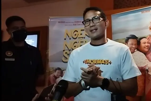 Sandiaga Uno mengapresiasi dampak ekonomi dan wisata film 