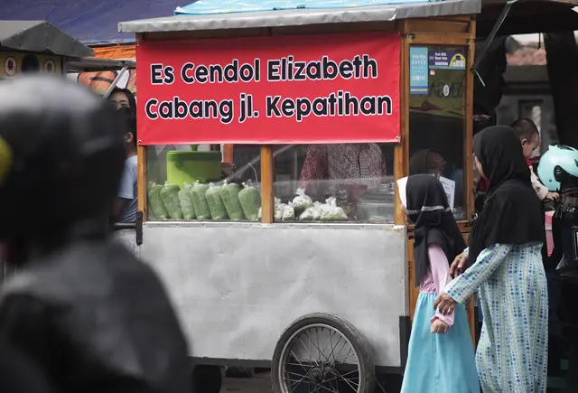 Pedagang Es Cendol Dawet Bandung. Dok. sokoguru