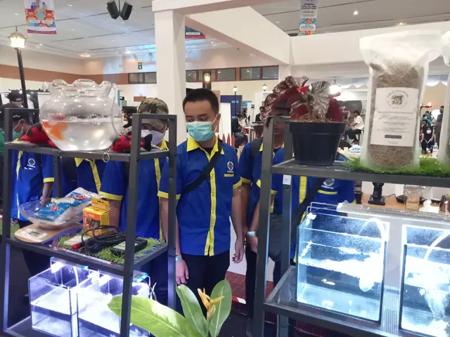 Masyarakat kian meminati usaha ikan hias. 