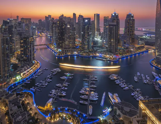 Dubai Marina. Dok. Dubai Media Office