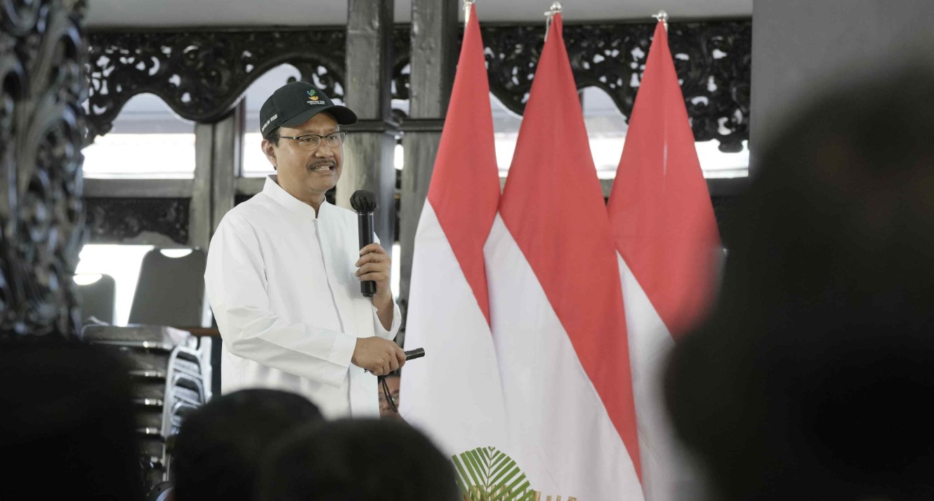 <p>Ilustrasi Menteri Sosial Saifullah Yusuf menyampaikan kesiapan penyaluran Bansos PKH dan BPNT tahap 2 jelang Idul Adha. Saat ini tinggal menunggu satu tahap akhir sebelum pencairan dilakukan secara nasional. Foto: Dok. kemensos.go.id</p>
