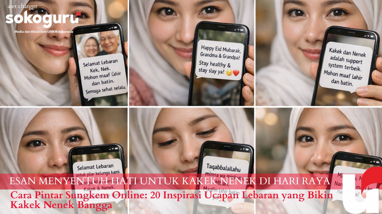 Bikin Kakek Nenek Kangen! 20 Ucapan Lebaran Gen Z Paling Tulus, Bukan Sekadar Copas