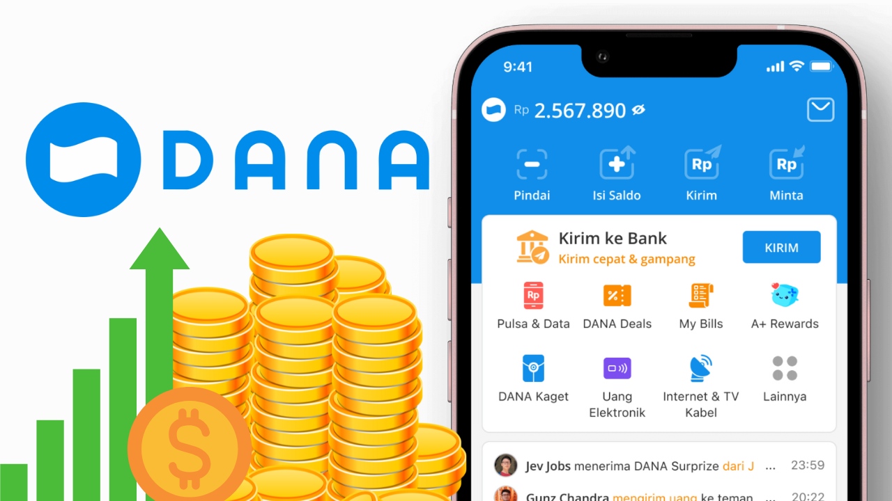 <p>Ilustrasi aplikasi DANA. Simak cara klaim saldo DANA Kaget hari ini secara praktis uang langsung masuk akun Anda. Foto: Dana.id</p>
