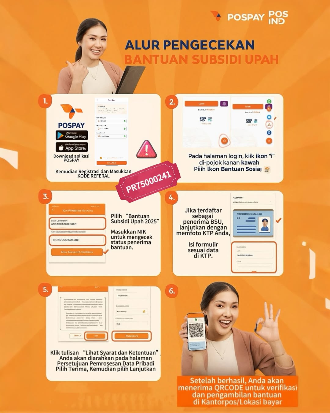 <p>Ilustrasi bsu kantor pos 2025. Cek bsu kantor pos 2025 sekarang! Ketahui ini langkah pengambilan bsu di kantor pos, jangan sampai kelewat! Foto: @posind_samarinda</p>
