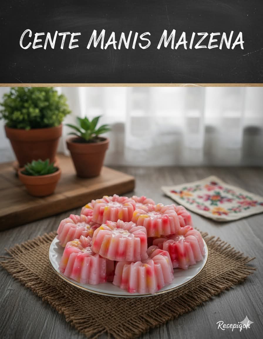 <p>Cente Manis Maizena tradisional dengan santan dan nangka siap memanjakan lidah. Sajian sederhana, cepat, dan nikmat untuk keluarga atau momen spesial.</p>
