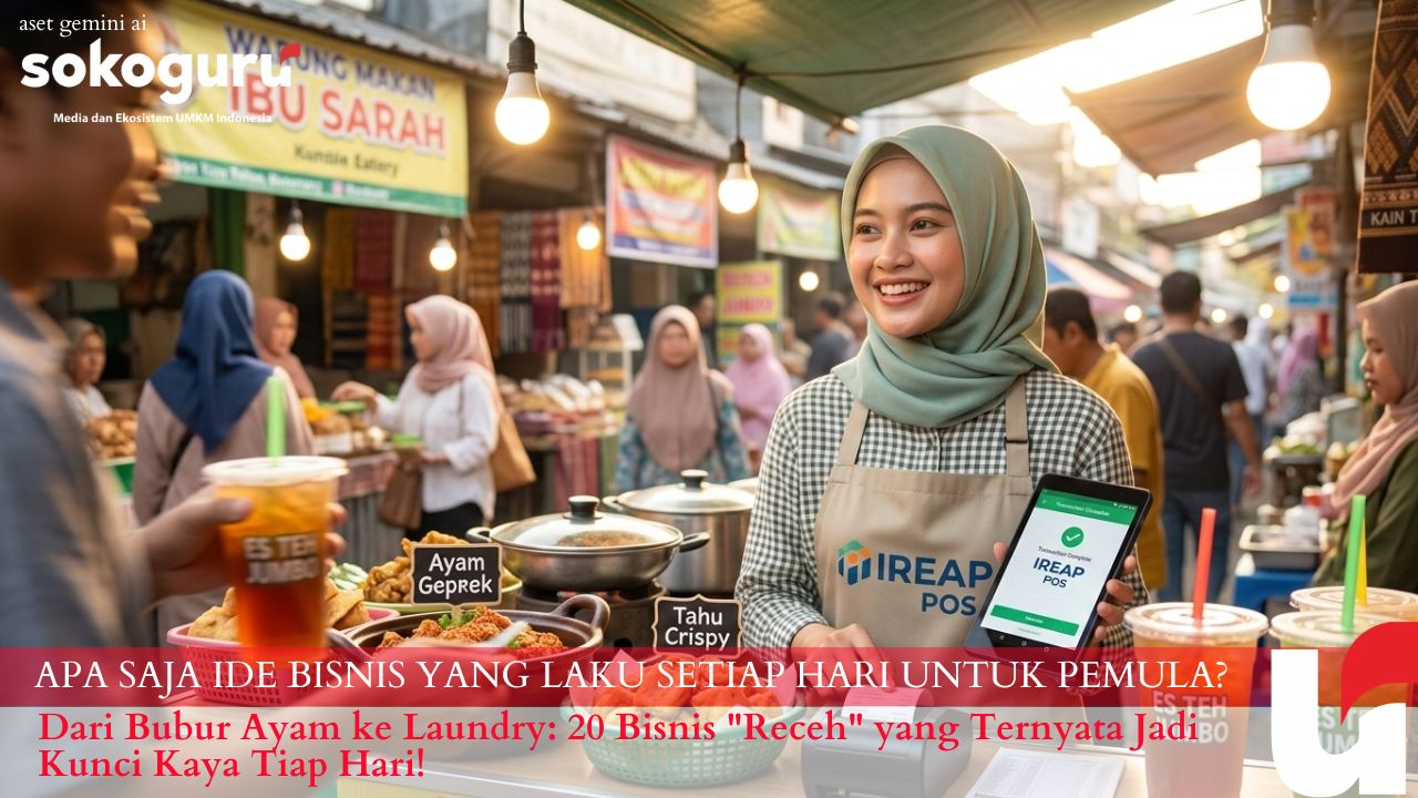Nggak Perlu Mewah! 20 Bisnis Kebutuhan Pokok Ini Jaminan Laku Setiap Hari, Cek Daftarnya