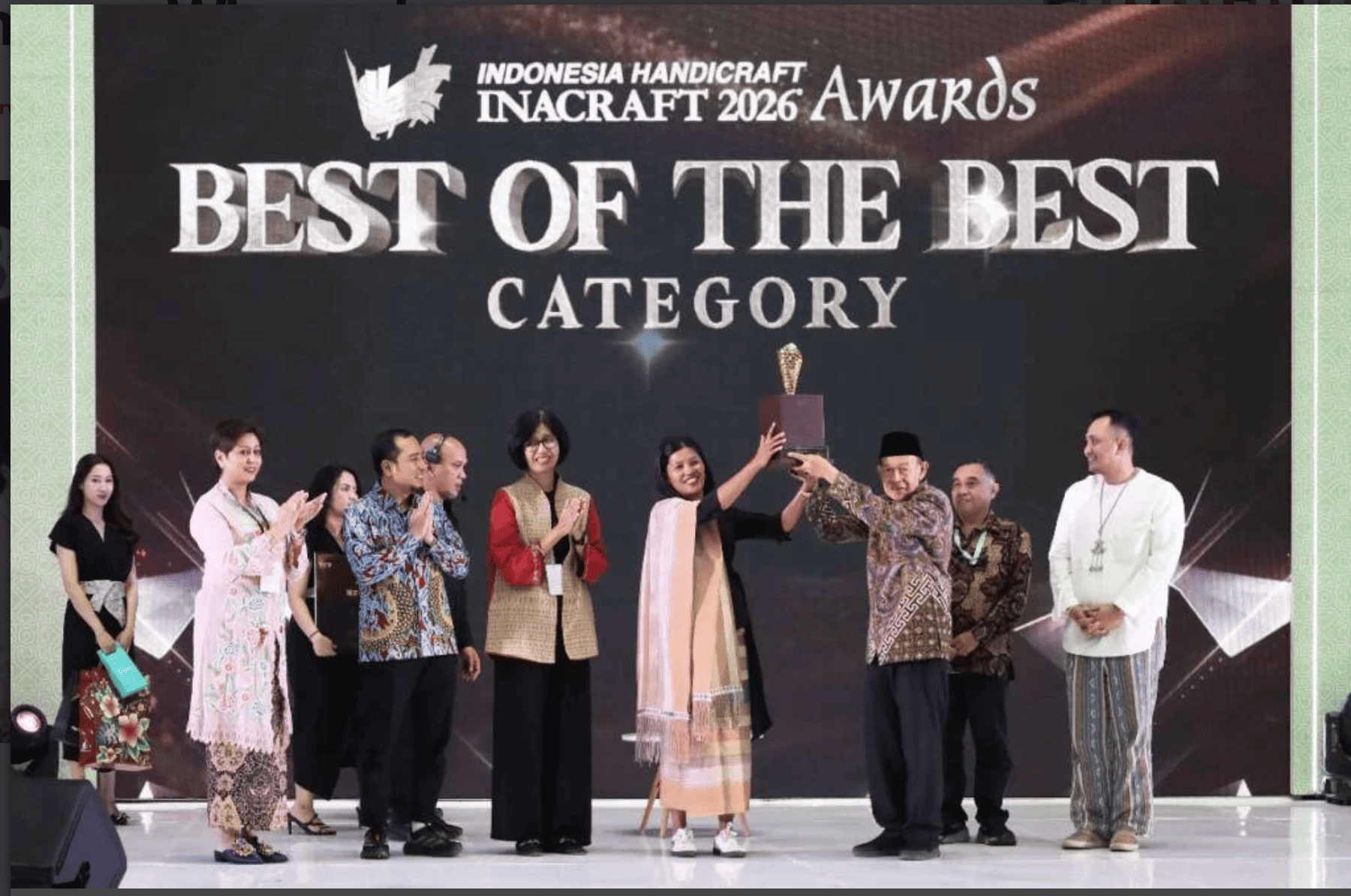 <p>Inacraft Appreciation Night digelar Jumat, 6 Februari 2026 malam, menghadirkan tiga penghargaan utama, yakni Inacraft Award, Inacraft Digital Excellence Award, dan Inacraft Womenpreneurs Award. (Dok. ASEPHI)</p>

<p>&nbsp;</p>

<p>&nbsp;</p>
