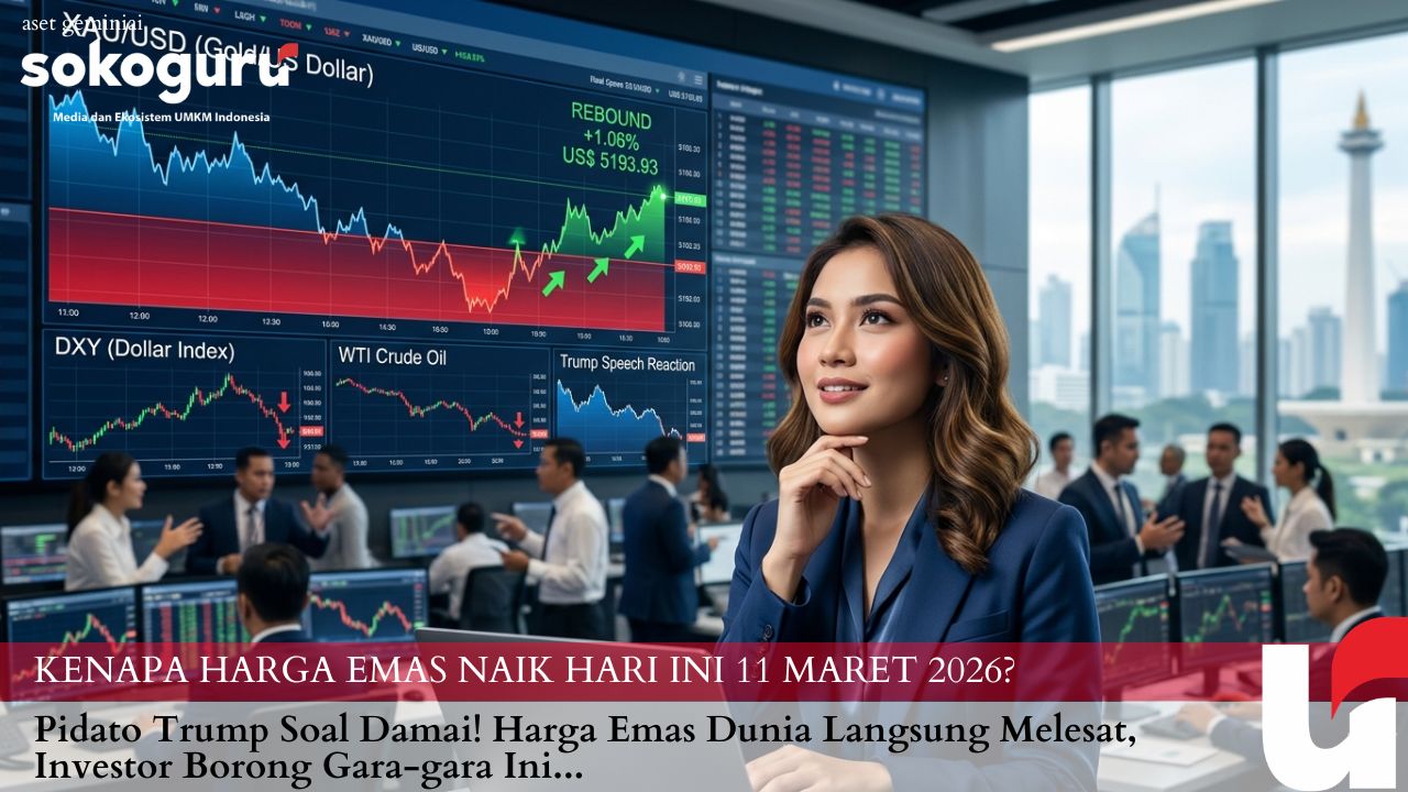 Harga Emas Dunia Hari Ini Tembus US$ 5.193, Efek Sinyal Perang Berakhir? Cek Segera!