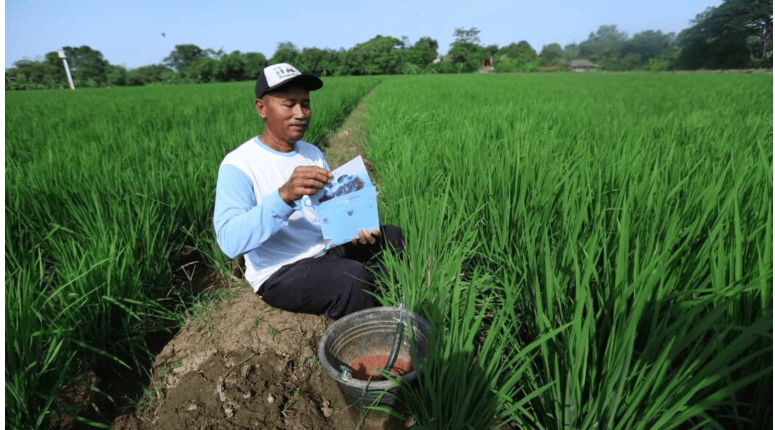 <p>Petani di Karawang yang berkesempatan mendapat undangan menghadiri peringatan Detik-Detik Proklamasi Kemerdekaan ke-80 Republik Indonesia. (Dok. BPMI Setpres)</p>
