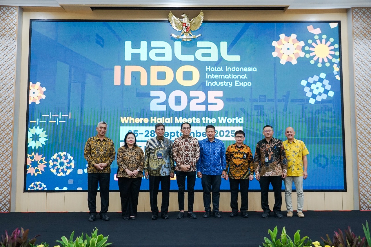 <p>Kemenperin bersama PT Dyandra Promosindo secara resmi menyelenggarakan kegiatan Kick-Off Halal Indonesia International Industry Expo (Halal Indo) 2025, Senin, 28 April 2025. (Dok. Kemenperin)</p>
