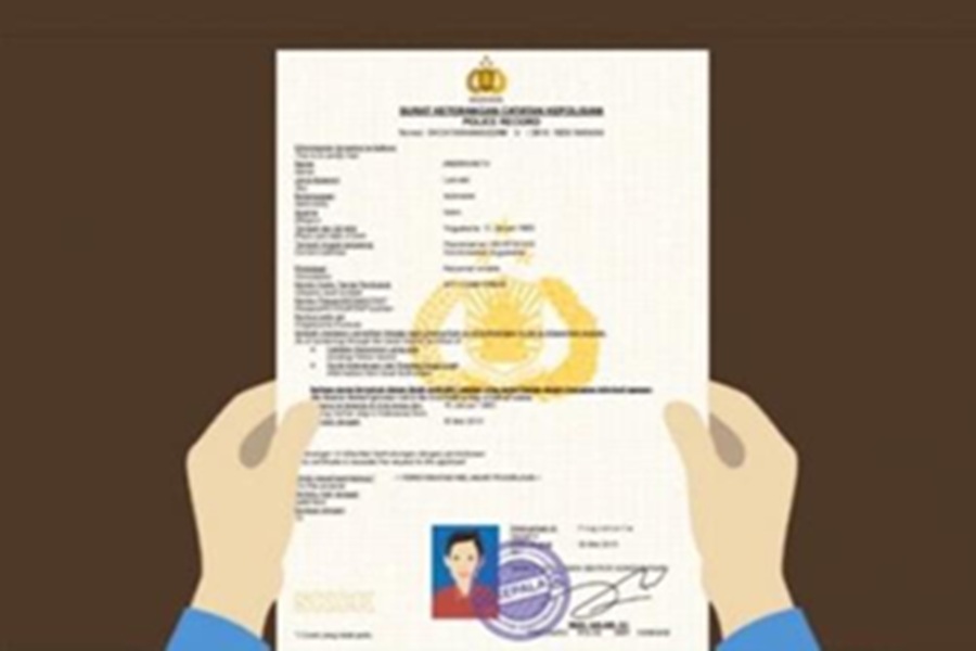 <p>Ilustrasi SKCK. Simak syarat lengkap membuat SKCK secara online bagi WNI dan WNA. (Foto: Indonesia.go.id).</p>
