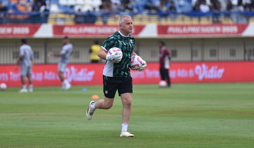 <p>Pelatih kiper Persib Bandung, Mario Jozic, (Dok.Persib)</p>
