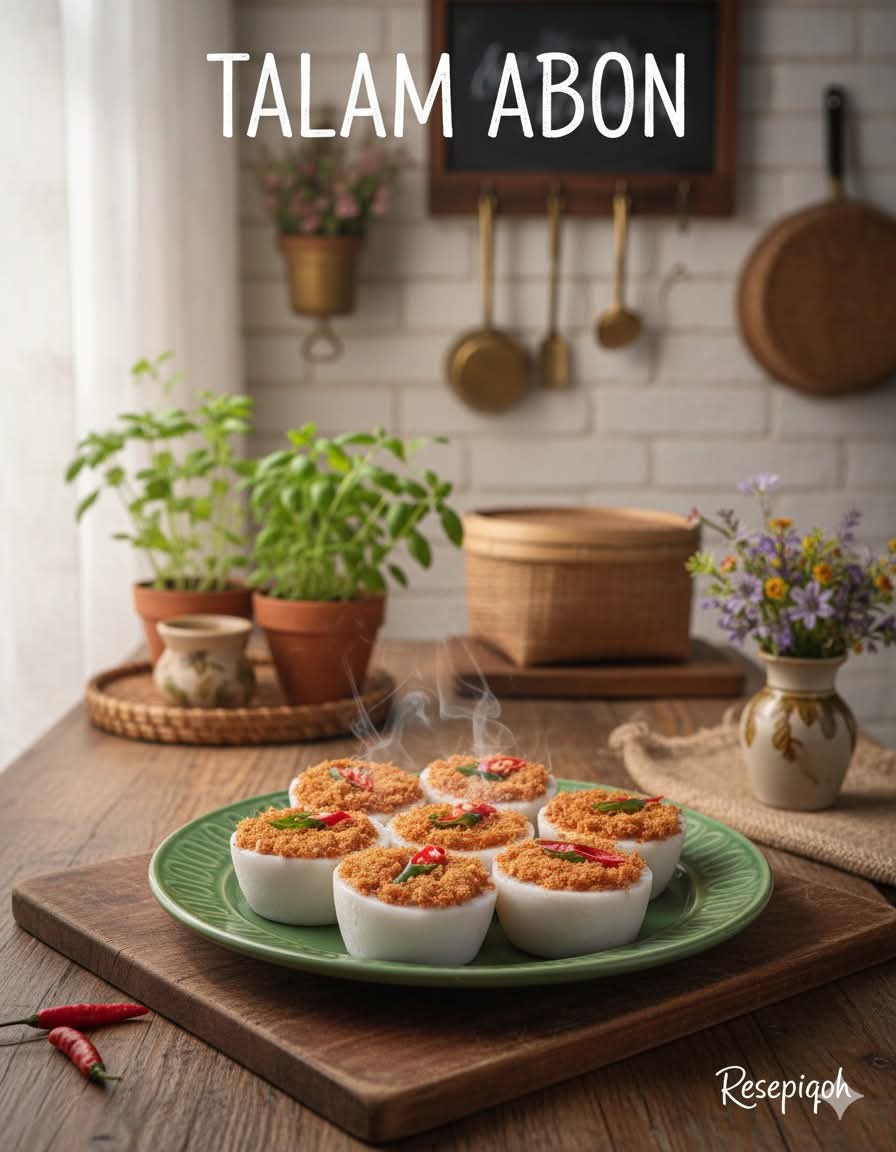 <p>Bikin talam abon lembut dan gurih di rumah gampang banget! Resep lengkapnya siap bikin camilan tradisionalmu hits dan lezat! Foto WA Sajial Lezat.</p>
