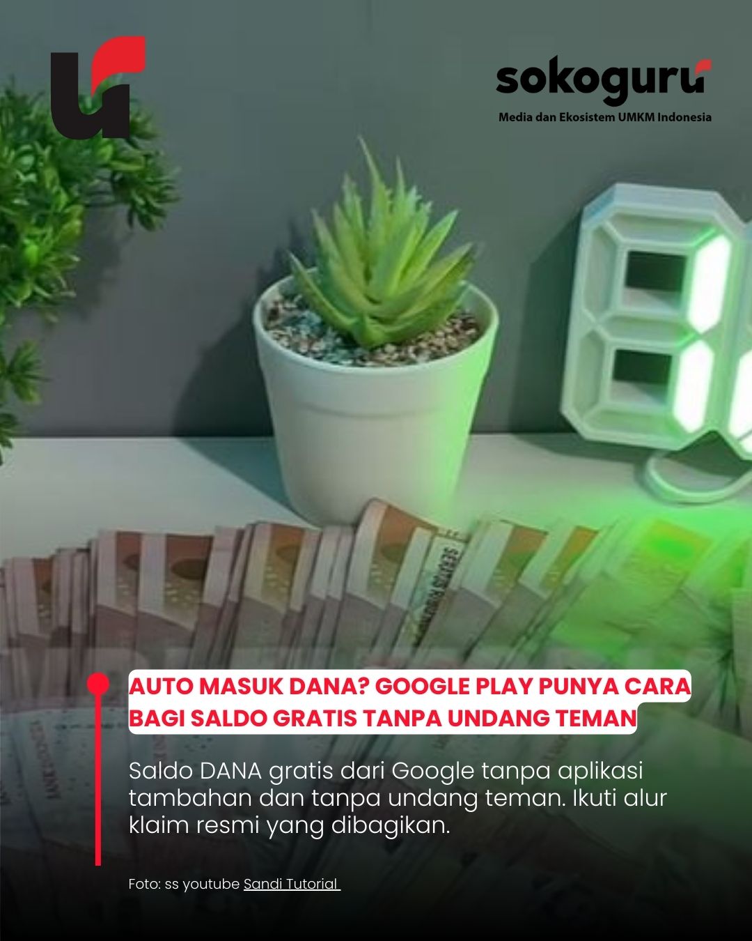 Modal Akun Google! Cara Dapat Voucher Saldo DANA Gratis Tanpa Referral dan Share