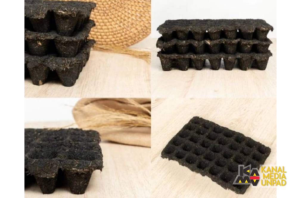 <p>TumbuhKeun! Inovasi pot tray ramah lingkungan karya tim Program Kreativitas Mahasiswa Universitas Padjadjaran (Dok. Istimewa)*</p>
