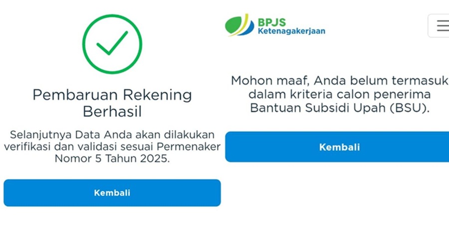 <p>Dana BSU 2025 Rp600 ribu belum cair. Mungkin ini kendala yang harus diatasi pekerja. (Foto: BPJS Ketenagakerjaan).</p>

