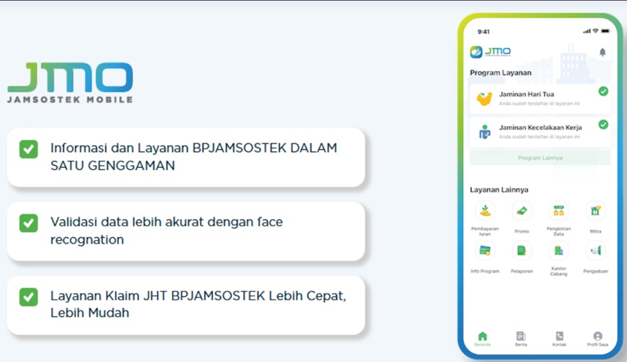 <p>Ilustrasi aplikasi JMO BPJS Ketenagakerjaan untuk cek BSU 2025. Berikut cara cek penerima BSU 2025 dengan cepat dan mudah. (Foto: BPJS Ketenagakerjaan).</p>
