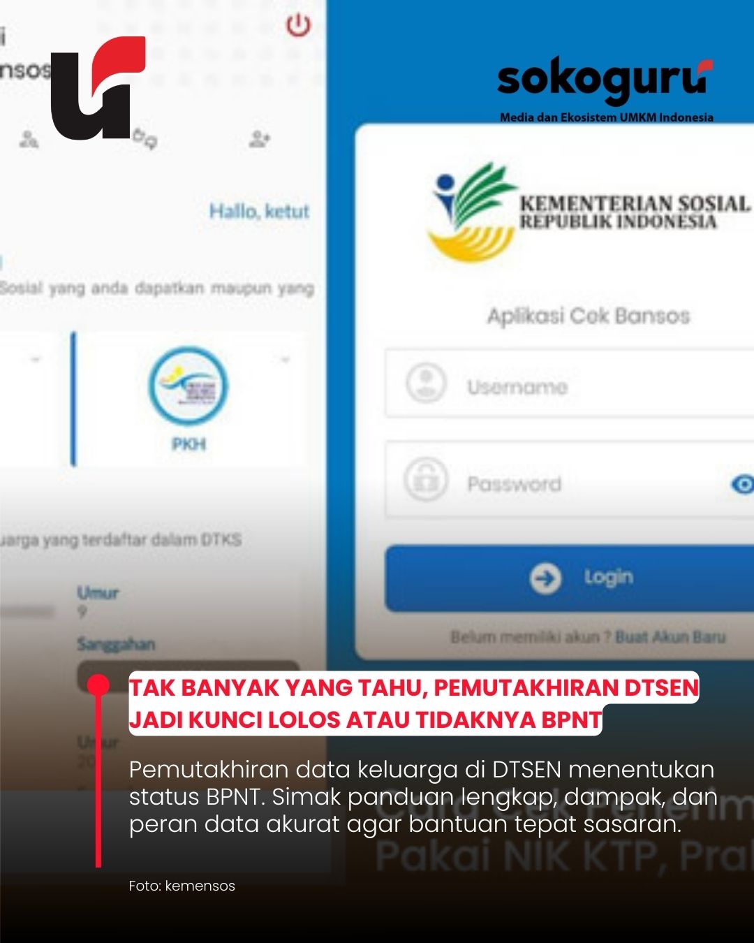 Masih Terdaftar BPNT? Cek Peran DTSEN yang Diam-diam Menentukan Nasib Bantuan