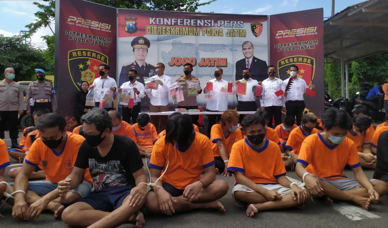 <p>Ilustrasi Ditreskrimum Polda Jawa Timur menangkap 67 preman yang diduga melakukan pungutan liar (pungli). (Dok.Polda Jatim)</p>
