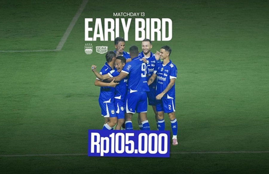 <p>Berikut informasi harga tiket Persib vs Dewa United, dapatkan penawaran menarik dari promo Early Bird sebelum 14 November 2025. Foto: Persib.</p>
