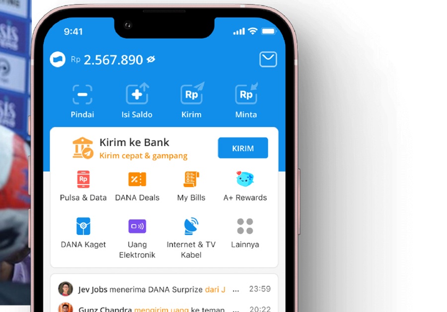 <p>Ilustrasi aplikasi DANA. Simak cara klaim saldo DANA Kaget hari ini Rp250 ribu dengan praktis, otomatis cair ke akun DANA Anda. (Foto: DANA.id).</p>
