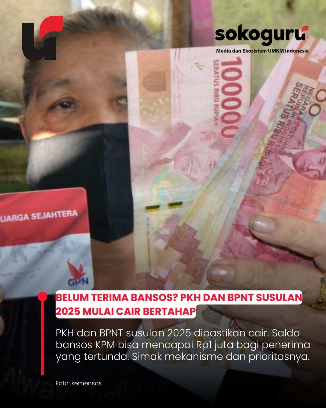 Kabar Baik KPM! PKH dan BPNT Susulan 2025 Resmi Disalurkan, Ini Rinciannya