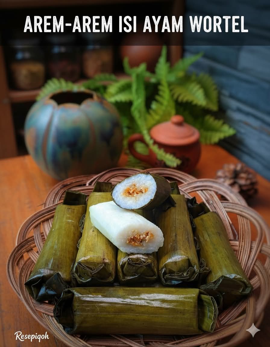 <p>Rahasia arem-arem ayam wortel lembut dan gurih siap dikukus. Panduan lengkap resep tradisional, isian ayam wortel, aroma daun pisang, cocok untuk cemilan & bekal.</p>
