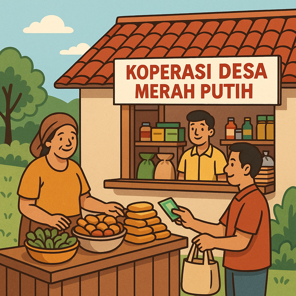 <p>Ilustrasi pinjaman koperasi desa merah putih. Ingin majukan koperasi? Penambahan modal usaha kopdes merah putih dibutuhkan. Begini syarat pinjaman koperasi desa merah putih dan penjelasan lengkap untuk ajukan pinjaman koperasi desa merah putih ke bank Himbara. Foto: Chatgpt</p>
