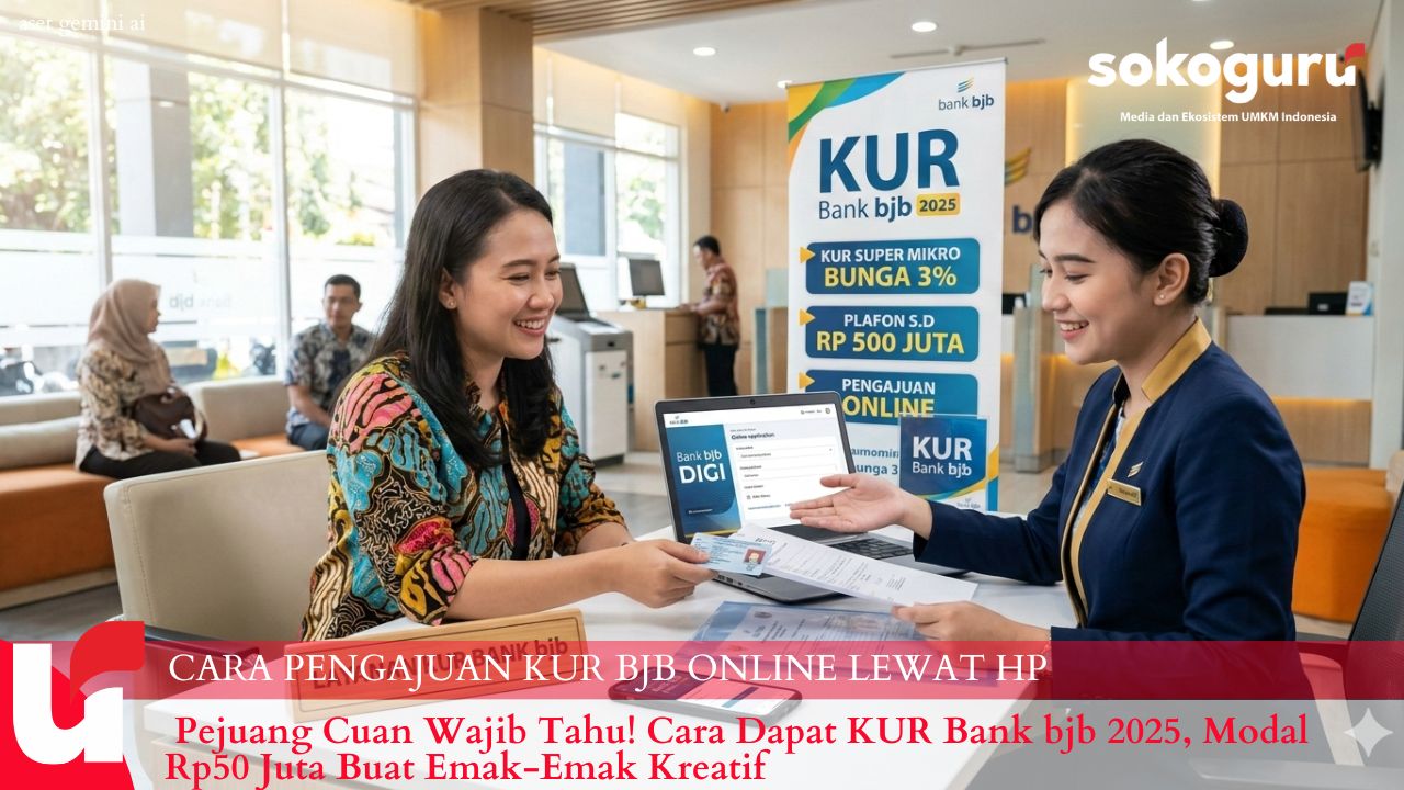 Lagi Viral! Modal Usaha Rp10 Juta Bank bjb Cuma Bunga 3%, Solusi Bisnis UMKM Makin Menyala!