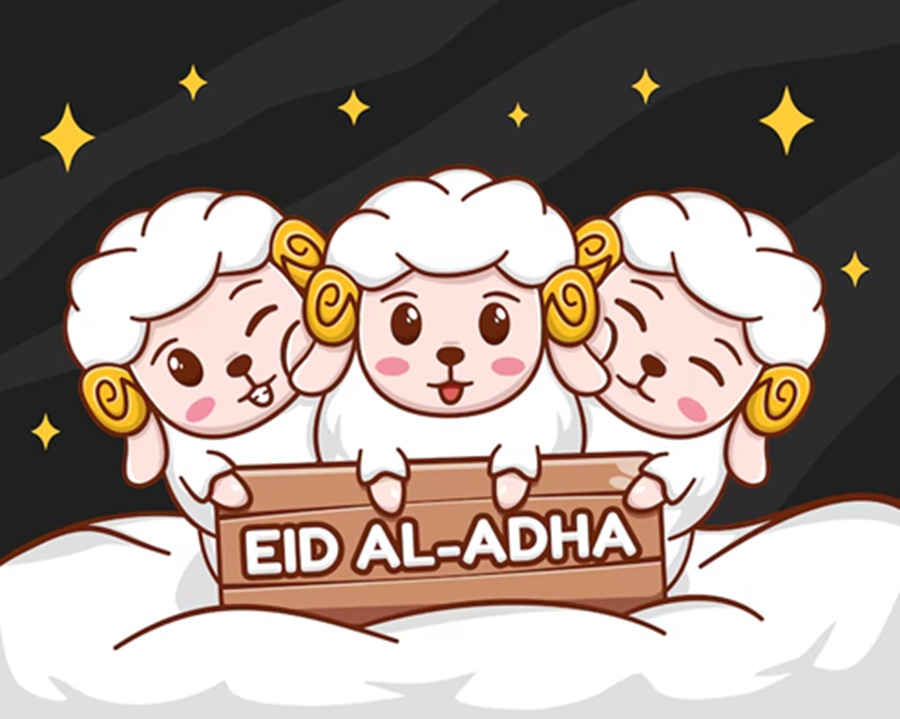<p>Ilustrasi kartu ucapan selamat Idul Adha. Berikut ini rekomendasi kartu ucapan Idul Adha yang didownload gratis, cocok dibagikan di media sosial. (Foto: Freepik).</p>
