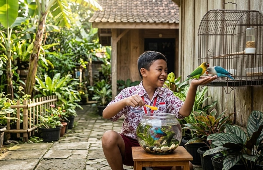 Simak! Cara Anak Sekolah Hasilkan Uang Jajan dari Hobi Pelihara Hewan, Itung Potensi Keuntungannya