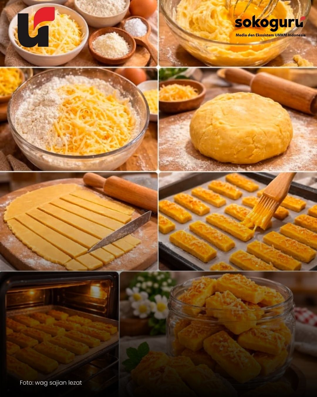 Banjir Orderan H-30! Ide Bisnis UMKM Kue Kering Modal Kecil, Gurihnya Bikin Nagih Terus